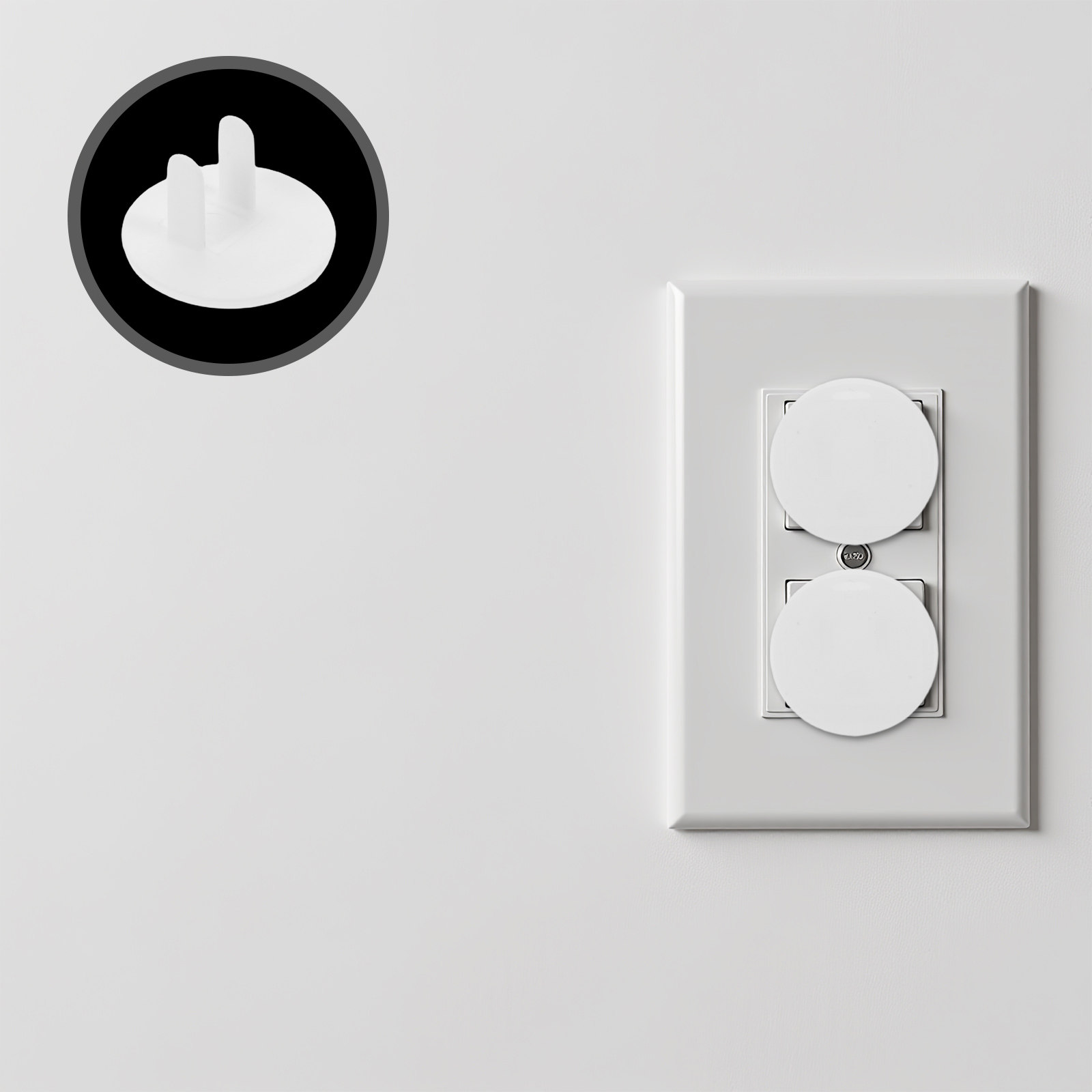 Outlet Cover Baby - 50 قطعة من أغطية مقابس الأمان