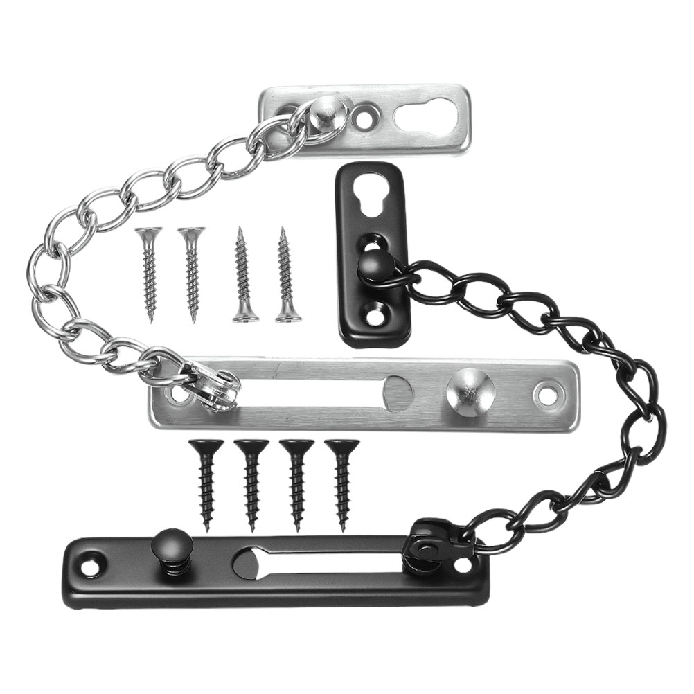 قطعتان من قفل الباب بالسلسلة م - مراجعة Security Chain Door وسعره