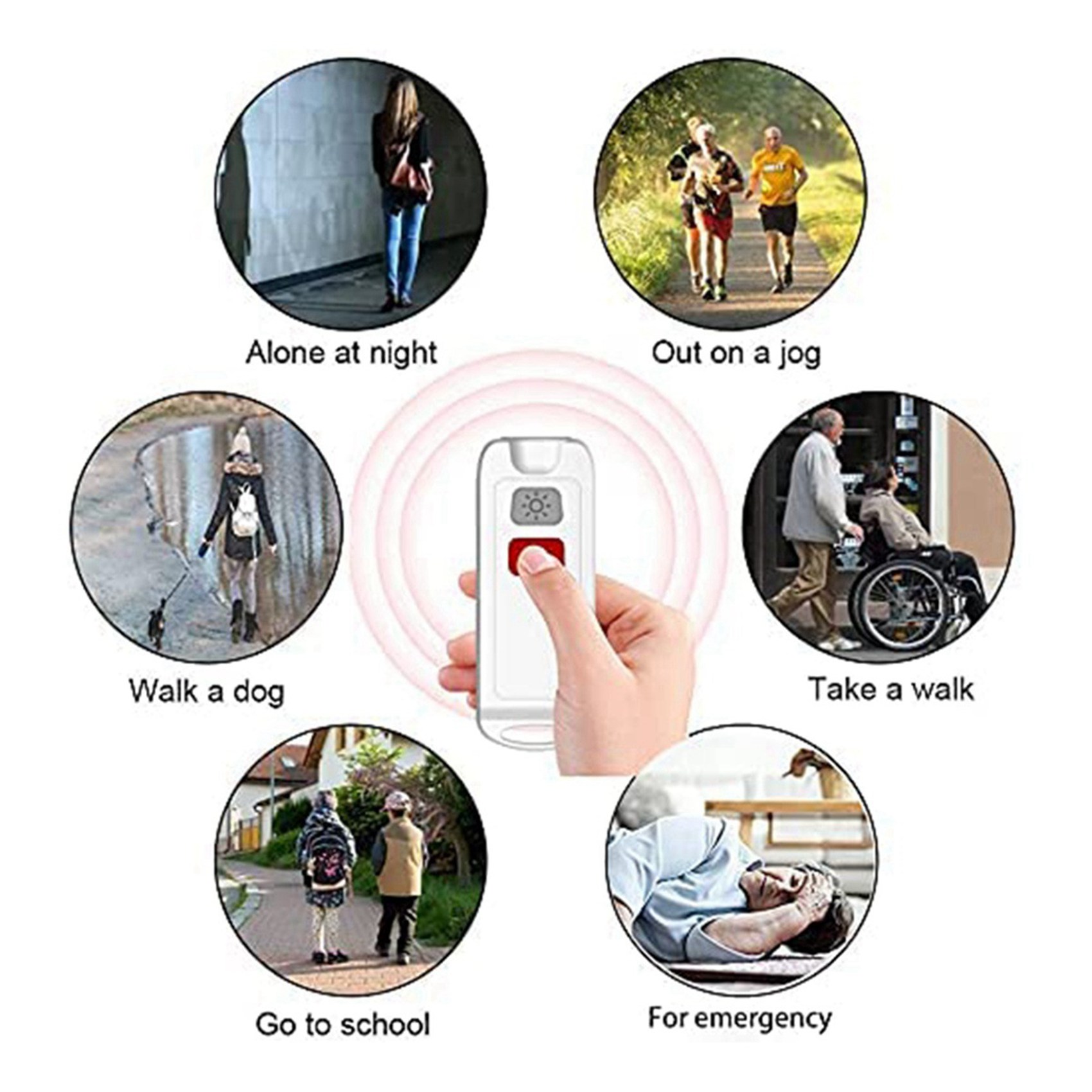 جهاز إنذار شخصي FULL-2X، إنذار - مراجعة Personal Alarm Keychain وسعره