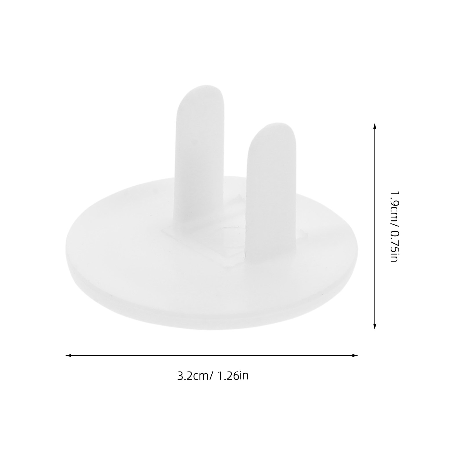 50 قطعة من أغطية المقابس البيض - مراجعة Outlet Cover Baby وسعره