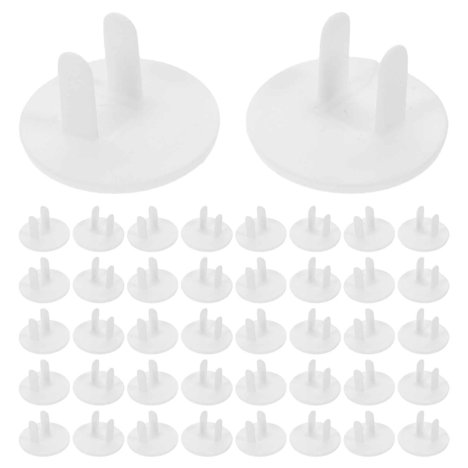 50 قطعة من أغطية المقابس البيض - مراجعة Outlet Cover Baby وسعره