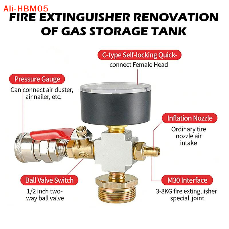 (HB05) محول ضغط خزان الهواء ال - مراجعة Fire Extinguisher Small وسعره